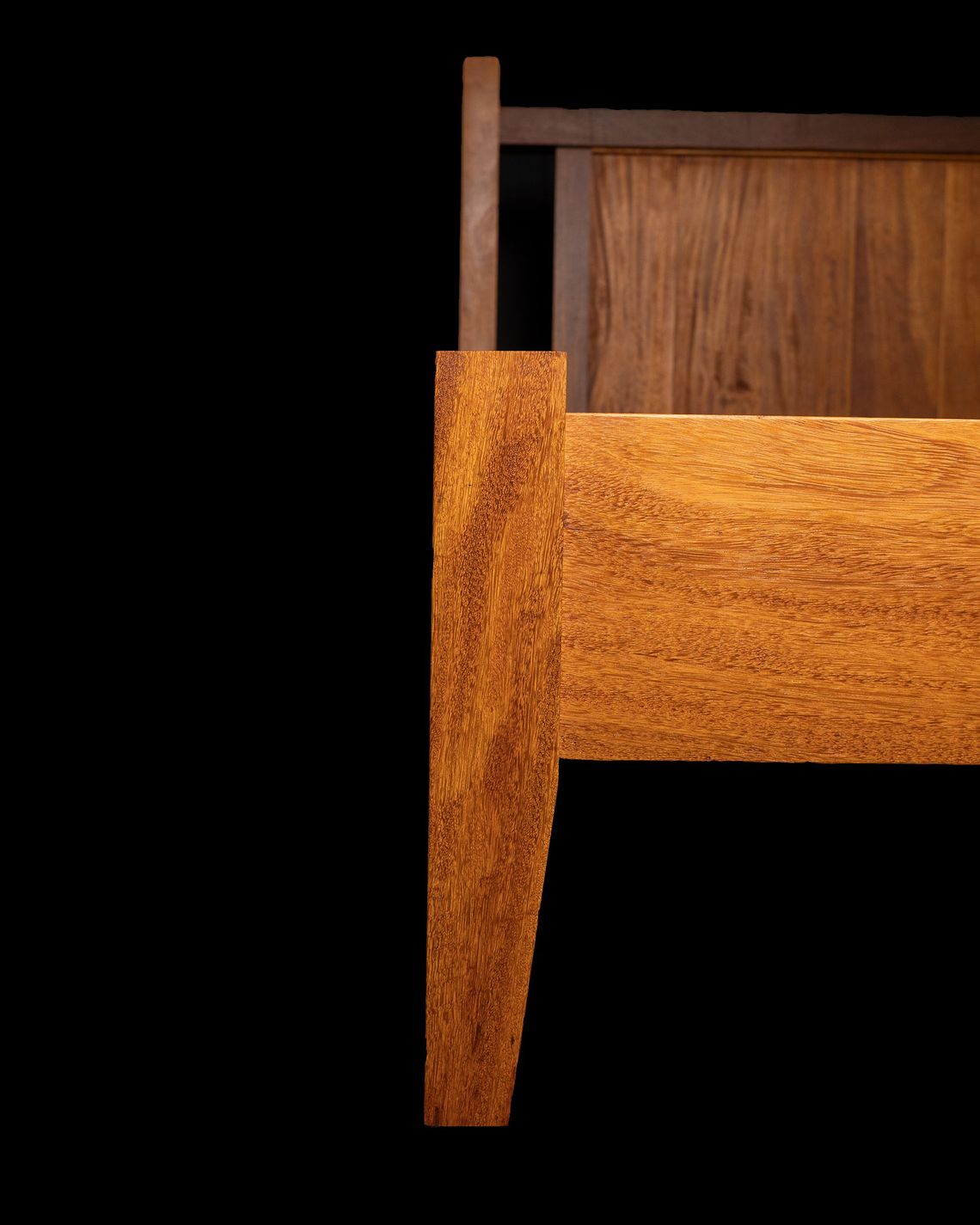 Elena King Bed Bespoke From Amargo Amargo Tropical Hardwood